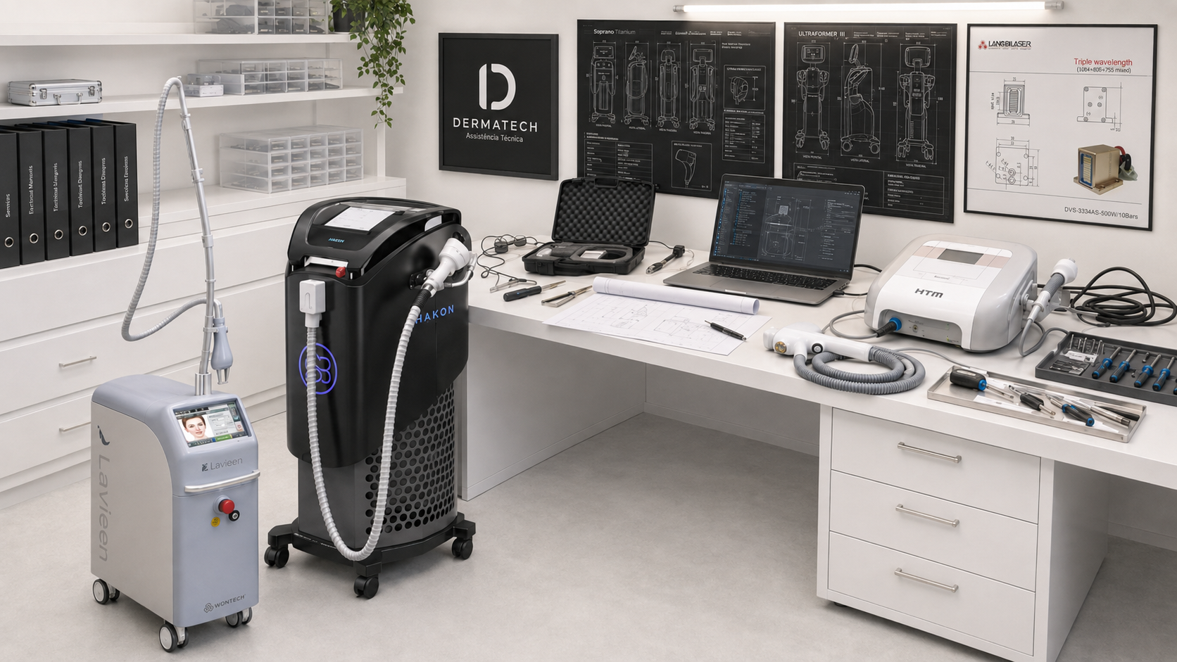 Estrutura técnica da Dermatech